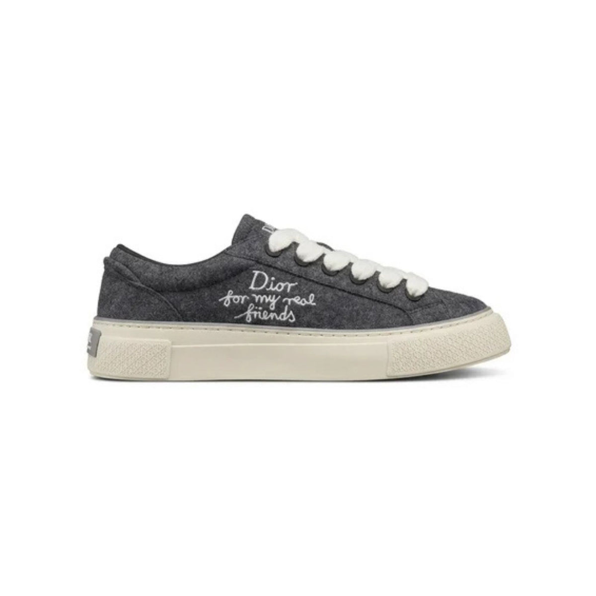 Dior B33 Low 'Dior For My Real Friends' Dark Grey Suede
