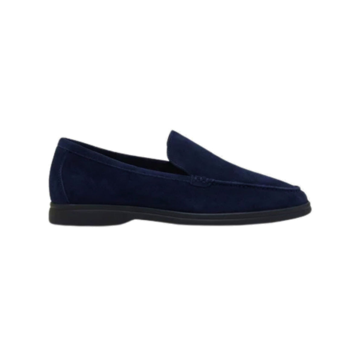 Loro Piana Summer Walk Loafer Suede Navy