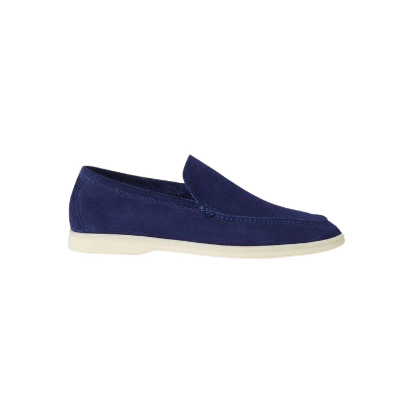 Loro Piana Summer Walk Loafer Suede Indaco