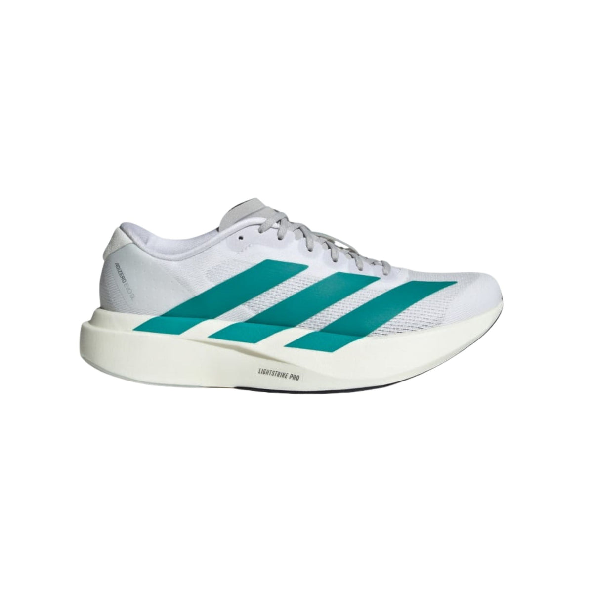 Adizero EVO SL Cloud White / Pure Teal / Grey Two