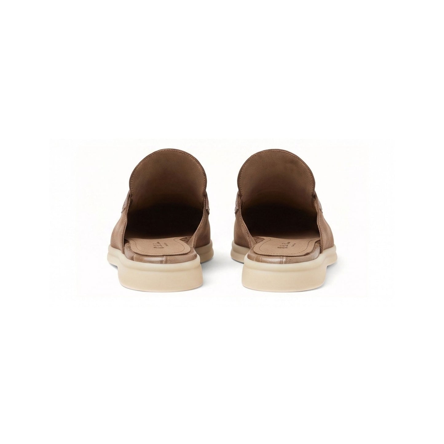 Loro Piana Charms Walk Babouche Loafer Suede Coffee