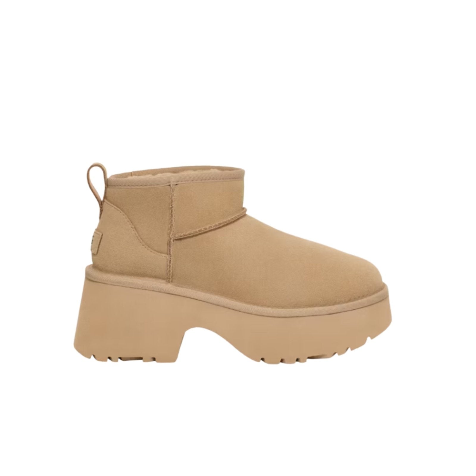 UGG Classic Ultra Mini New Heights Boot Mustard Seed