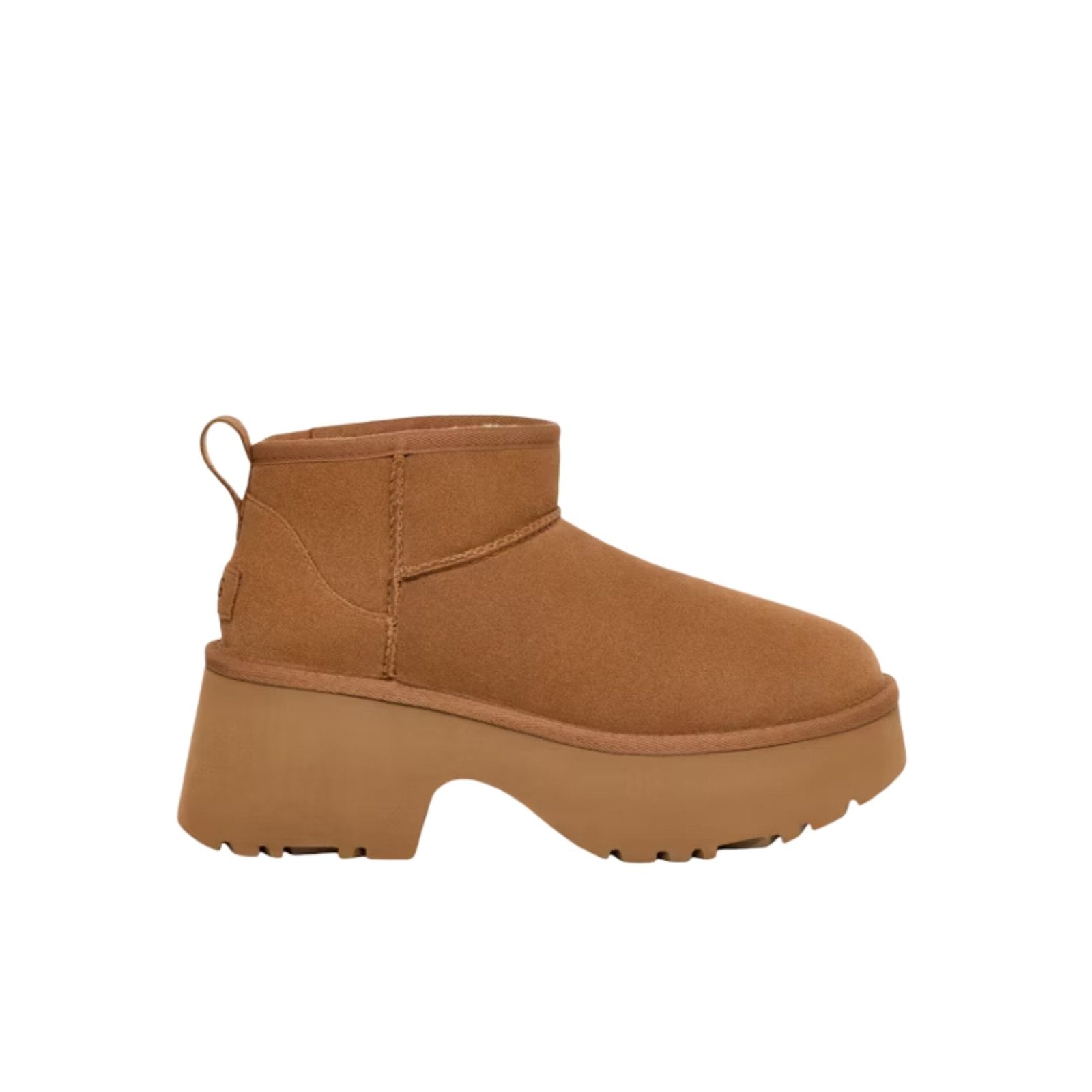 UGG Classic Ultra Mini New Heights Boot Chestnut