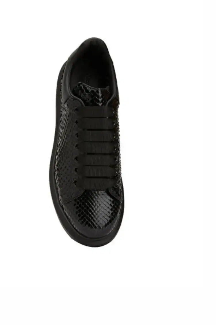 Alexander McQueen Oversized Sneaker Python