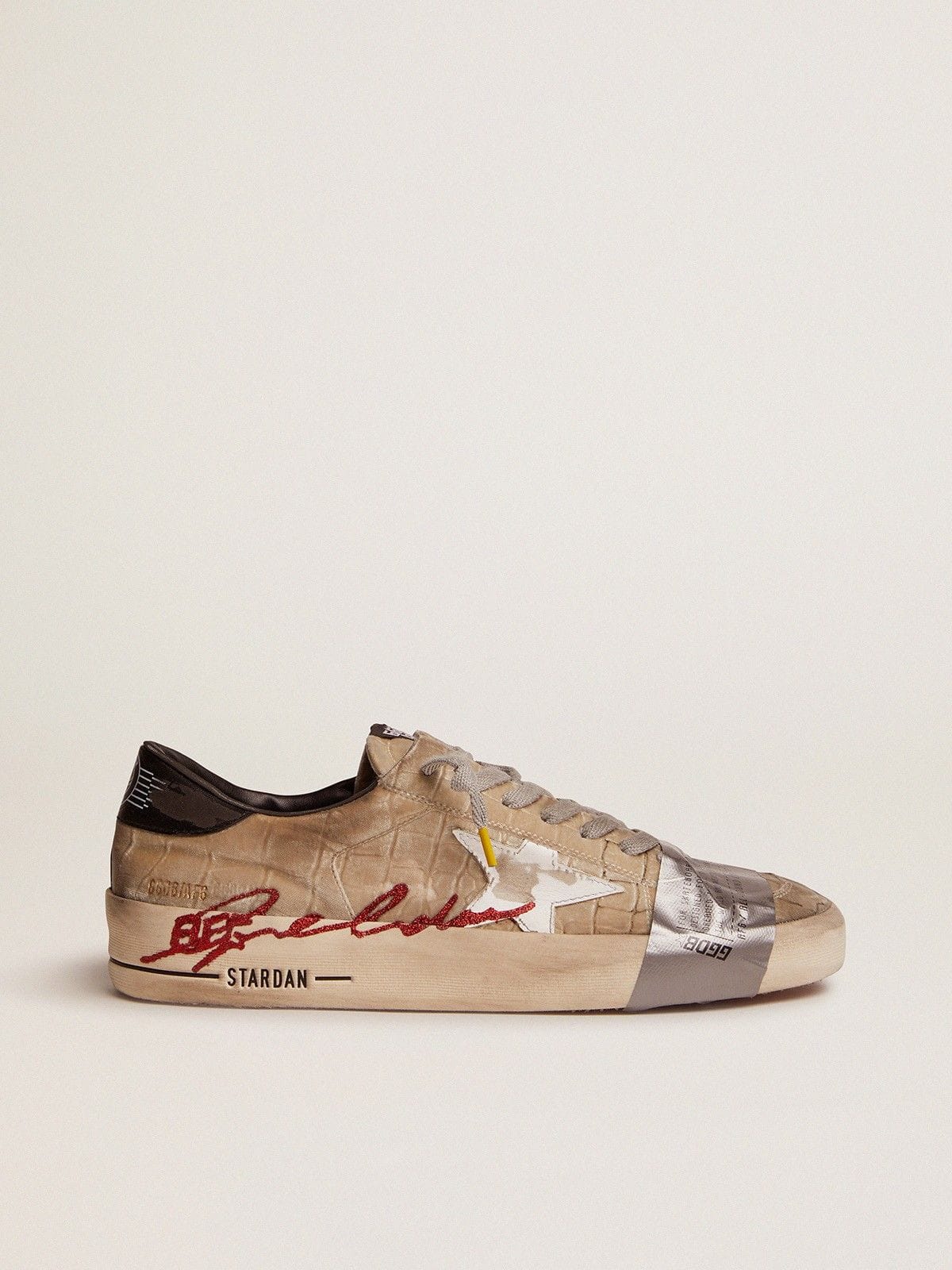 Golden Goose Stardan Sneakers Lab Silver/Biege