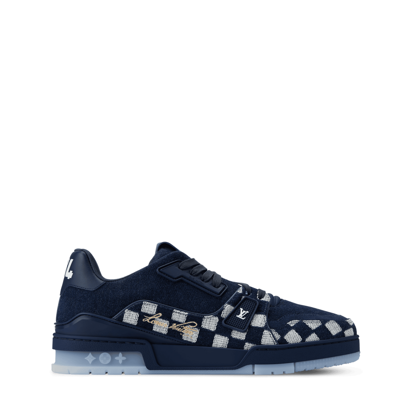 LV Trainer Sneaker Navy