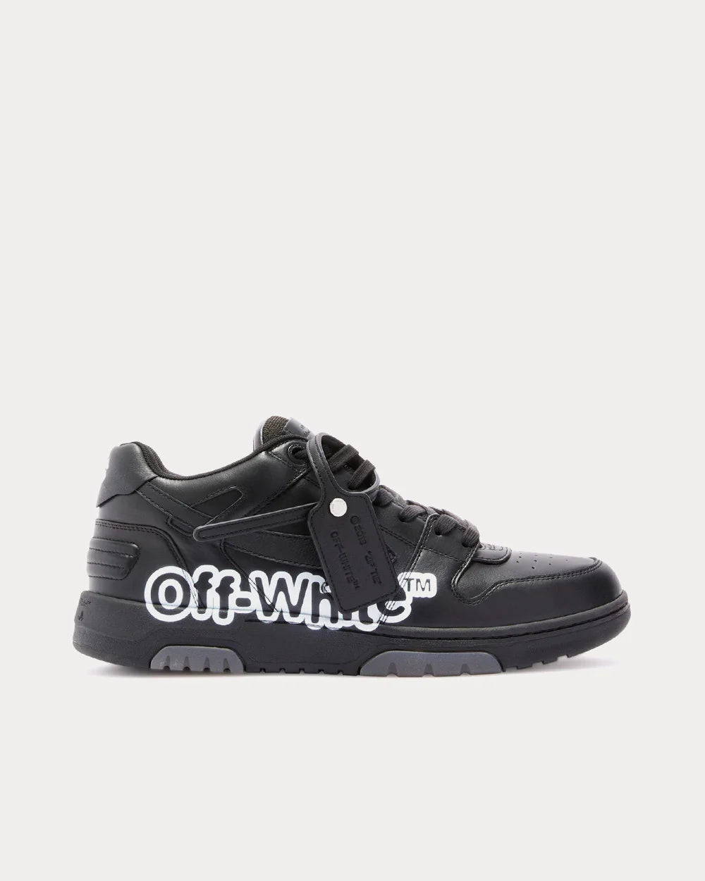 OFF-WHITE Out of Office Low 'Logo Print - Black'
