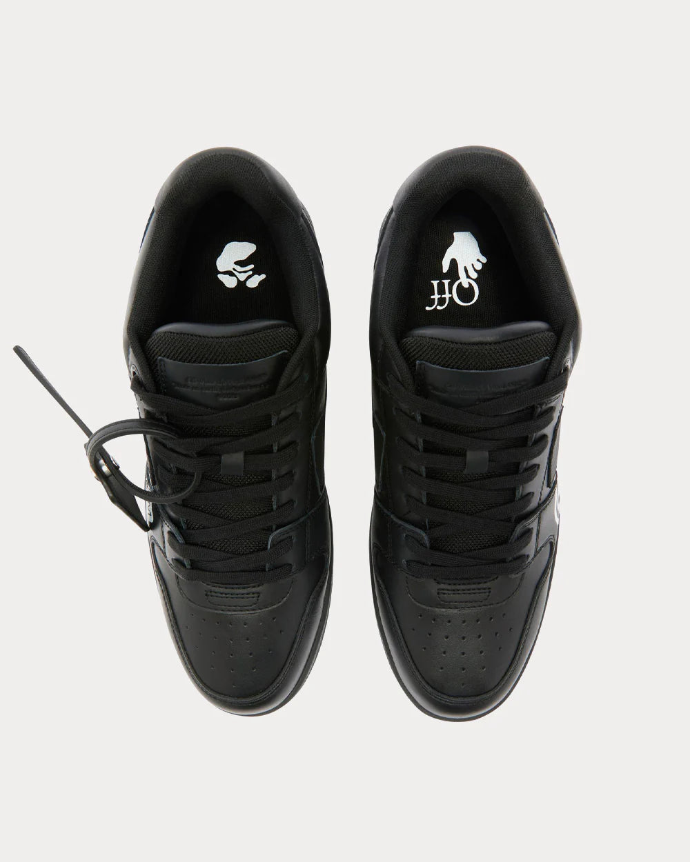 OFF-WHITE Out of Office Low 'Logo Print - Black'