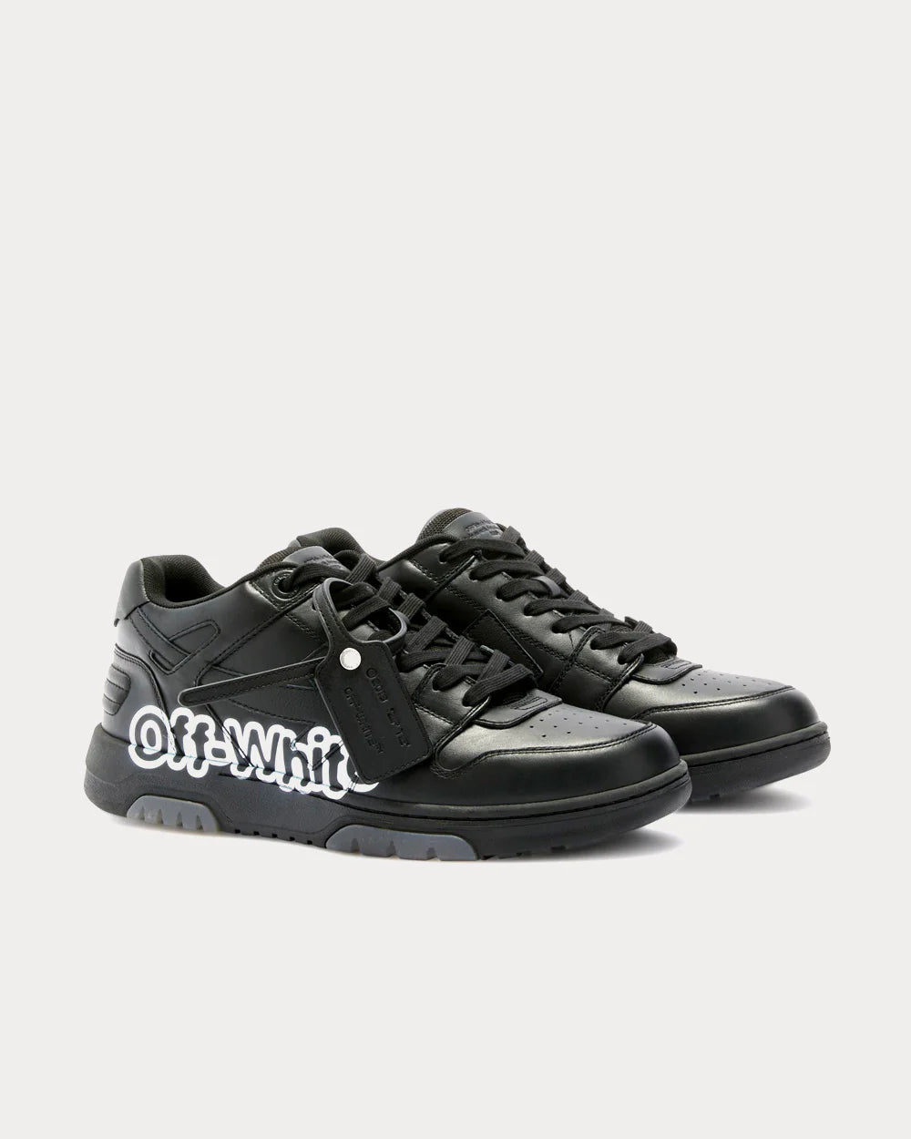 OFF-WHITE Out of Office Low 'Logo Print - Black'