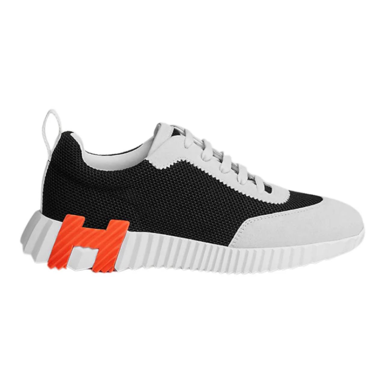 Hermes Bouncing Sneaker Black And White