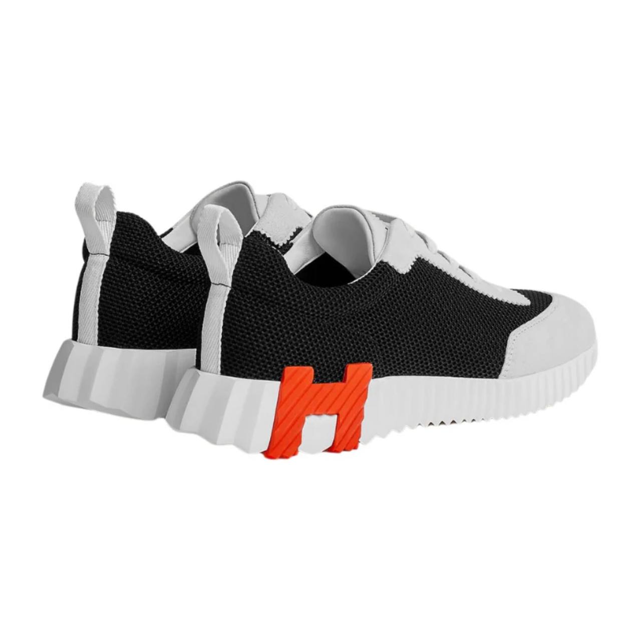 Hermes Bouncing Sneaker Black And White