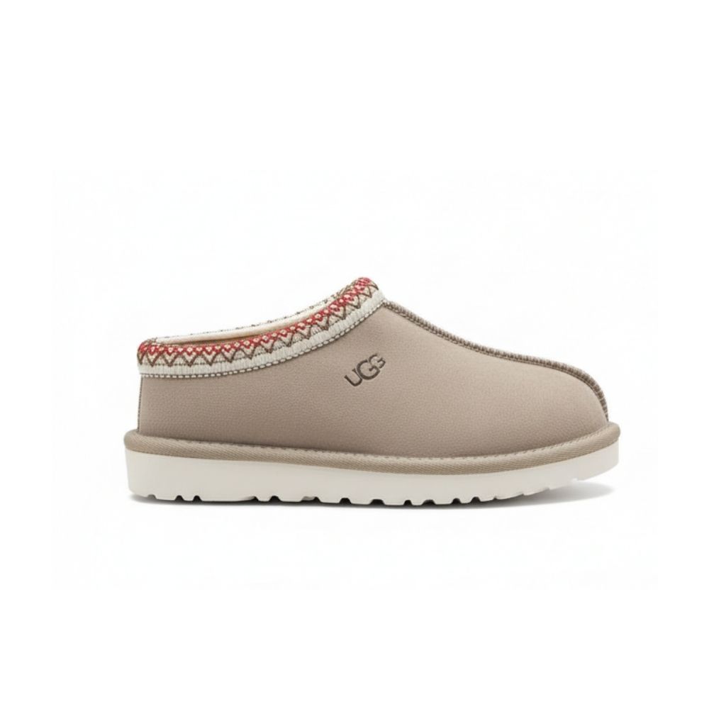 UGG Tasman Slipper Mules Biege/Red