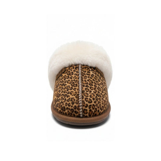 UGG Scuffette II Snow Leopard Slipper