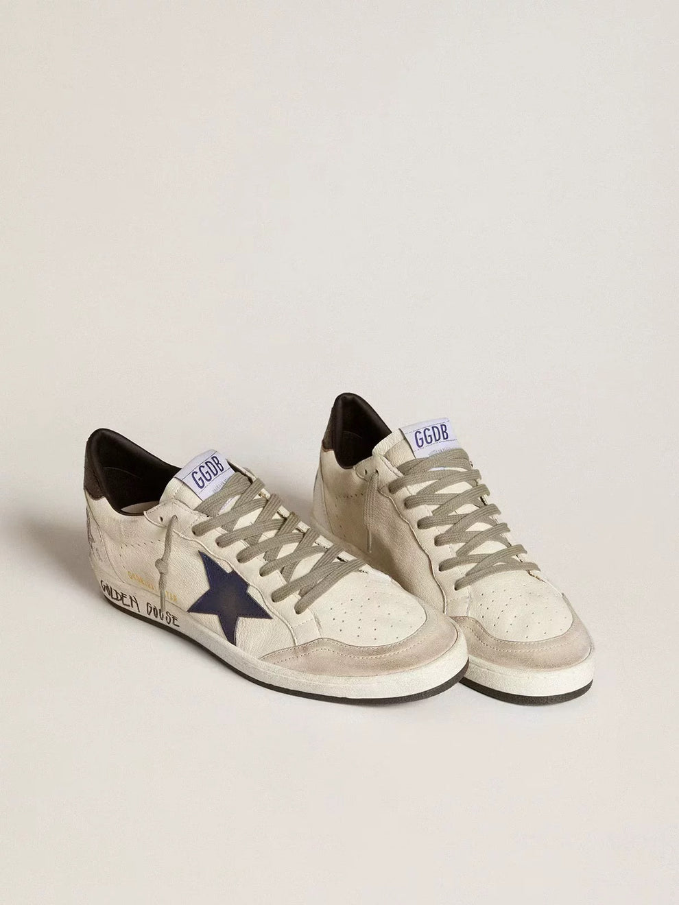 Golden Goose Ball Star White Sneakers